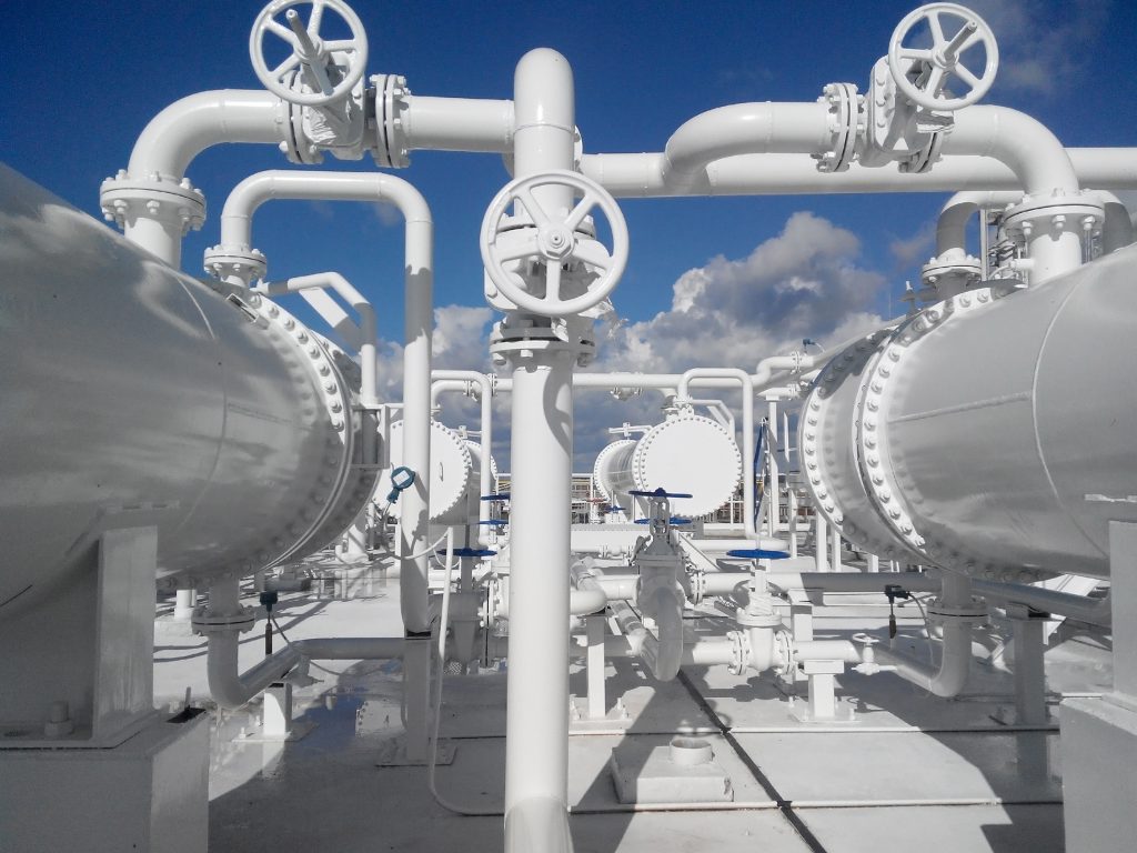 European gas storage