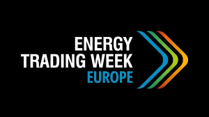 Energy Trading Week Europe event logo banner with gas market trading theme