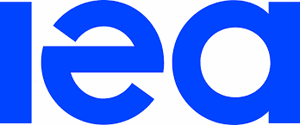 Partial blue wordmark on a white background showing the letters 'lea' cropped at the edge.